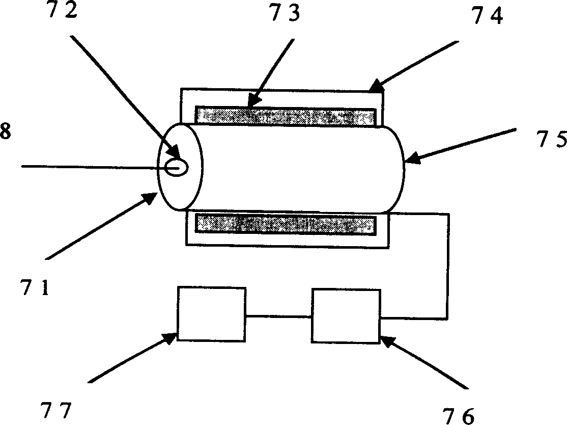 Calibrating apparatus for Rayleight windfinding laser radar and calibrating method thereof