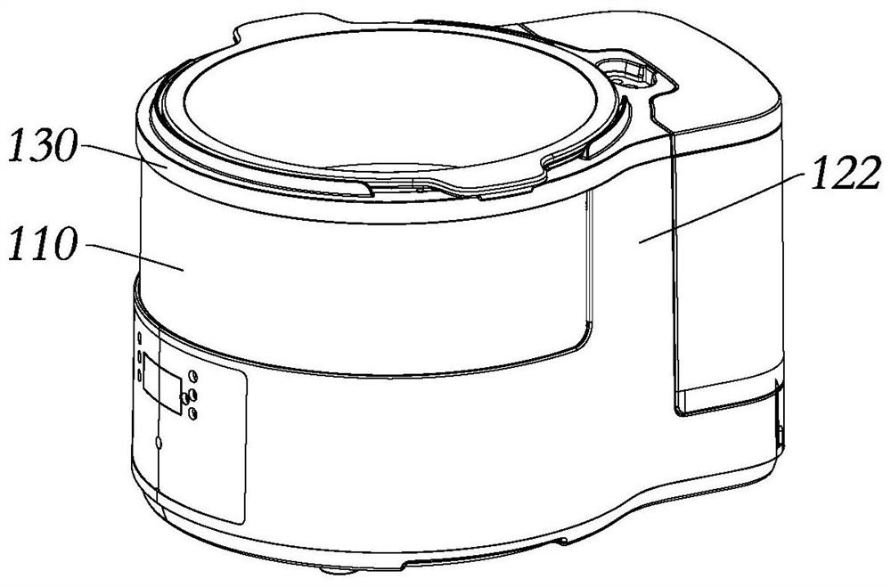 Cooking-visible steam rice cooker