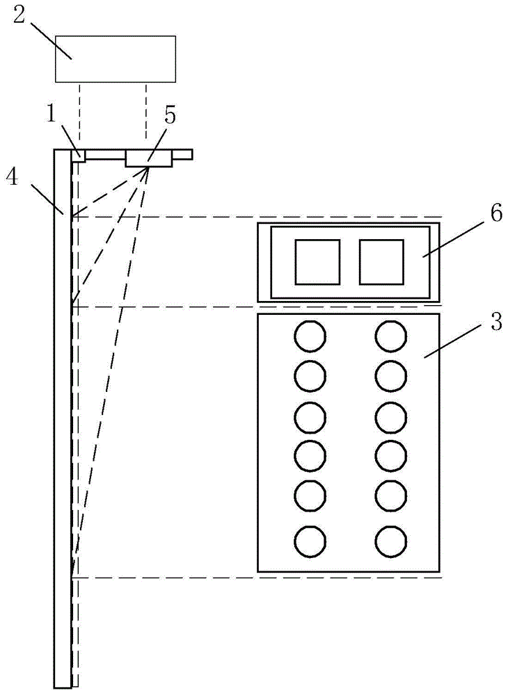 Inductive elevator operating panel