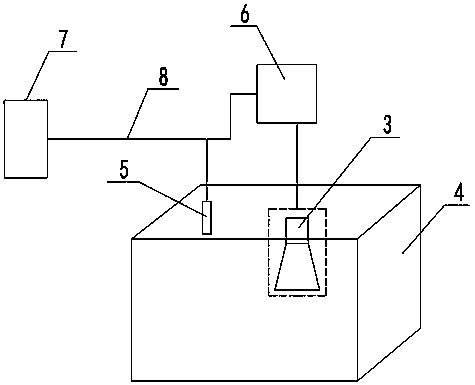 PCB ultrasonic wave silver melting tank and silver melting method thereof