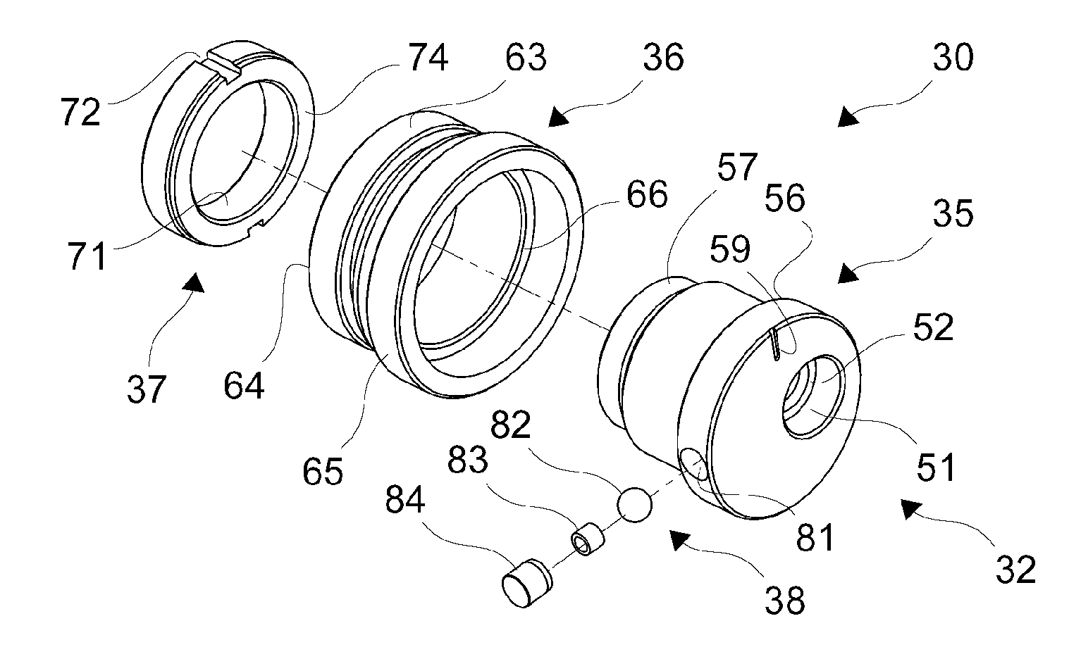 Adapter device to couple an endoscope with a medical appliance