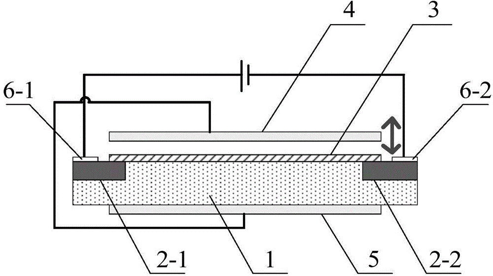 Friction electric field effect transistor