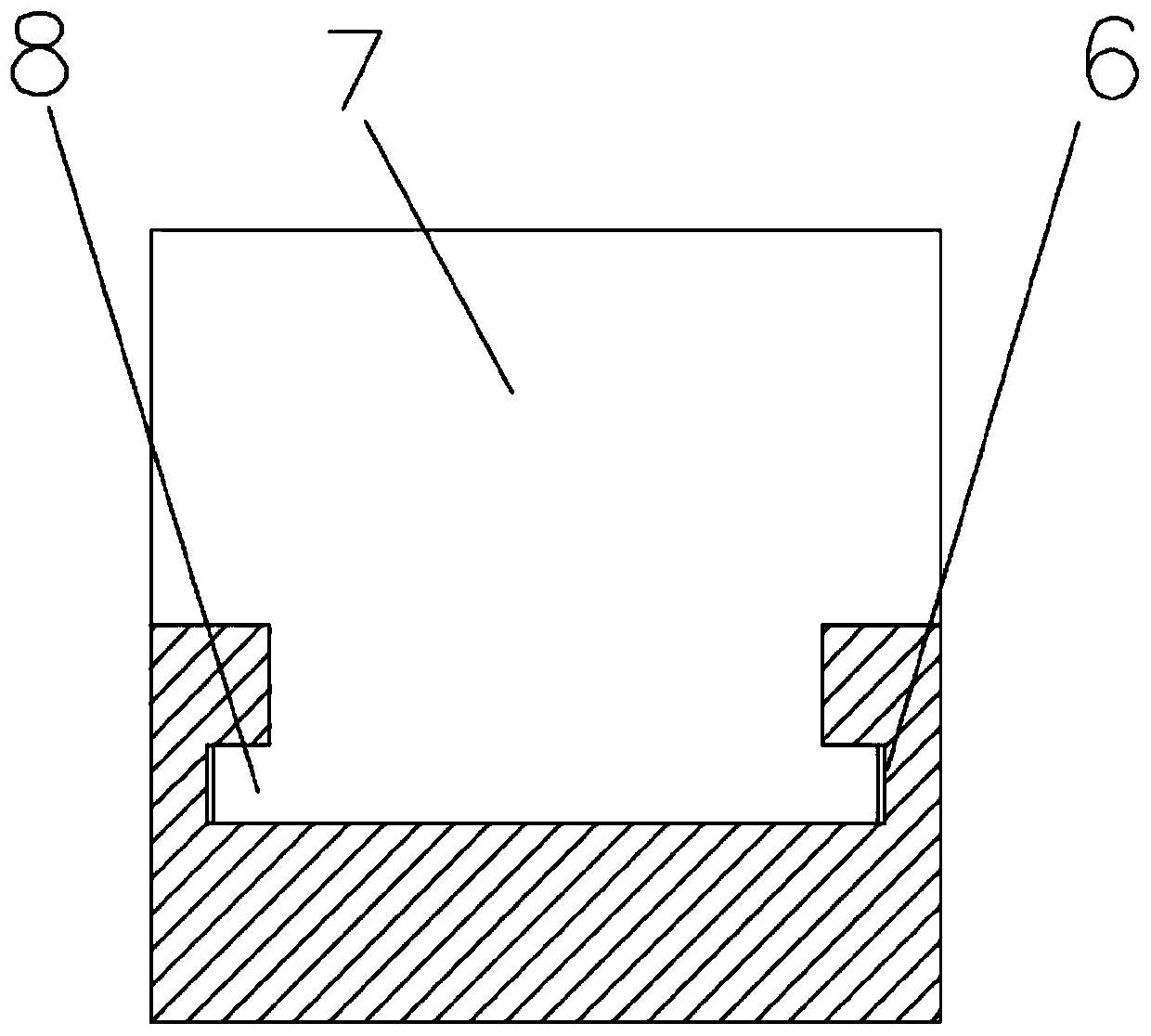 Cutting device for scrap steel processing