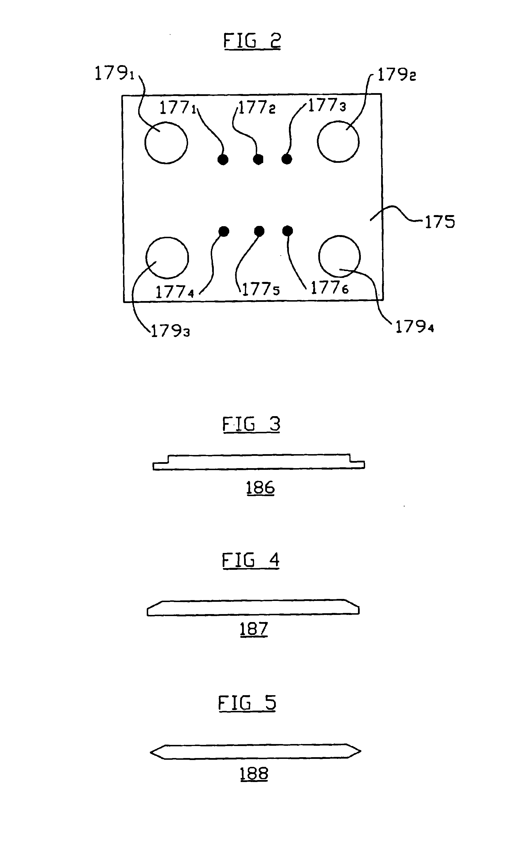 Probe structures using clamped substrates with compliant interconnectors