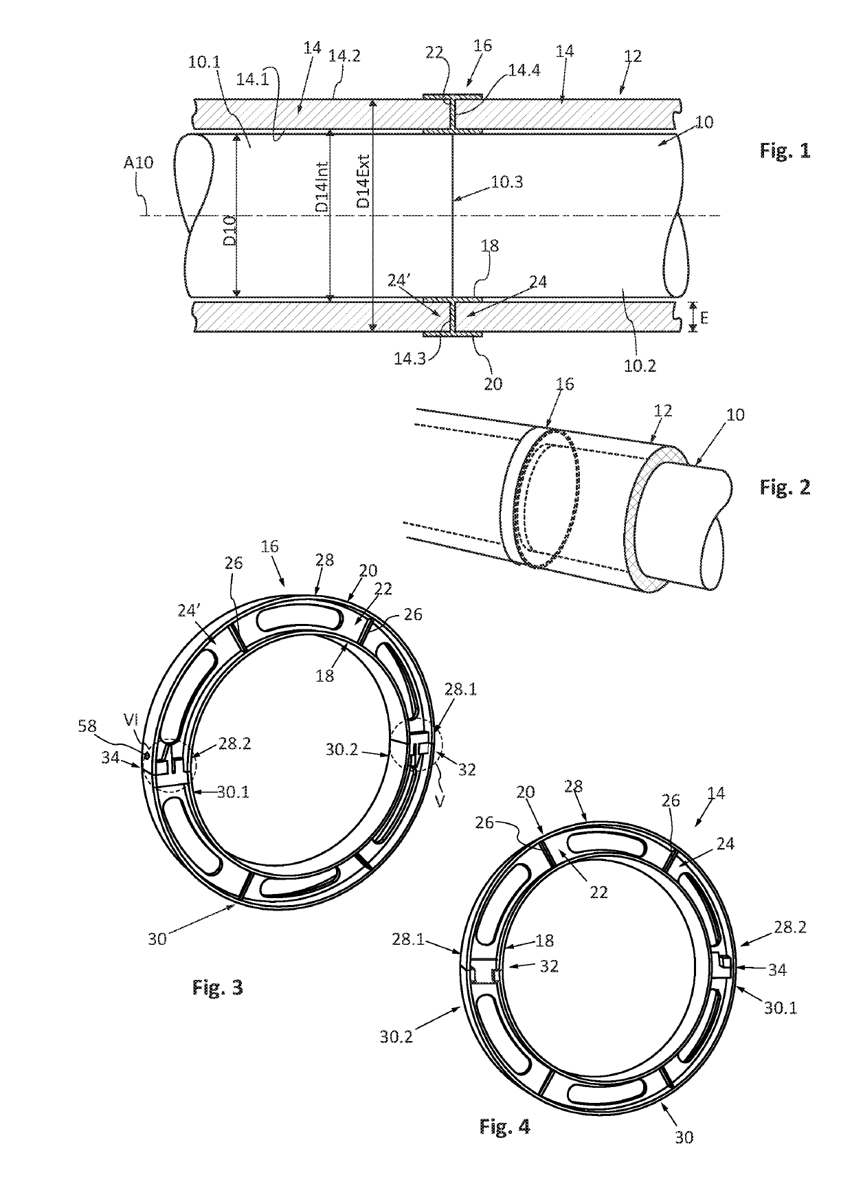 Device For Securing At Least One Insulation On A Duct, Duct Equipped With Said Securing Device