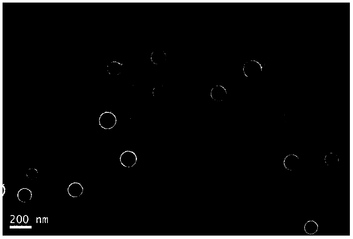 A kind of preparation method of shale micro-nano particle plugging agent for water-based drilling fluid