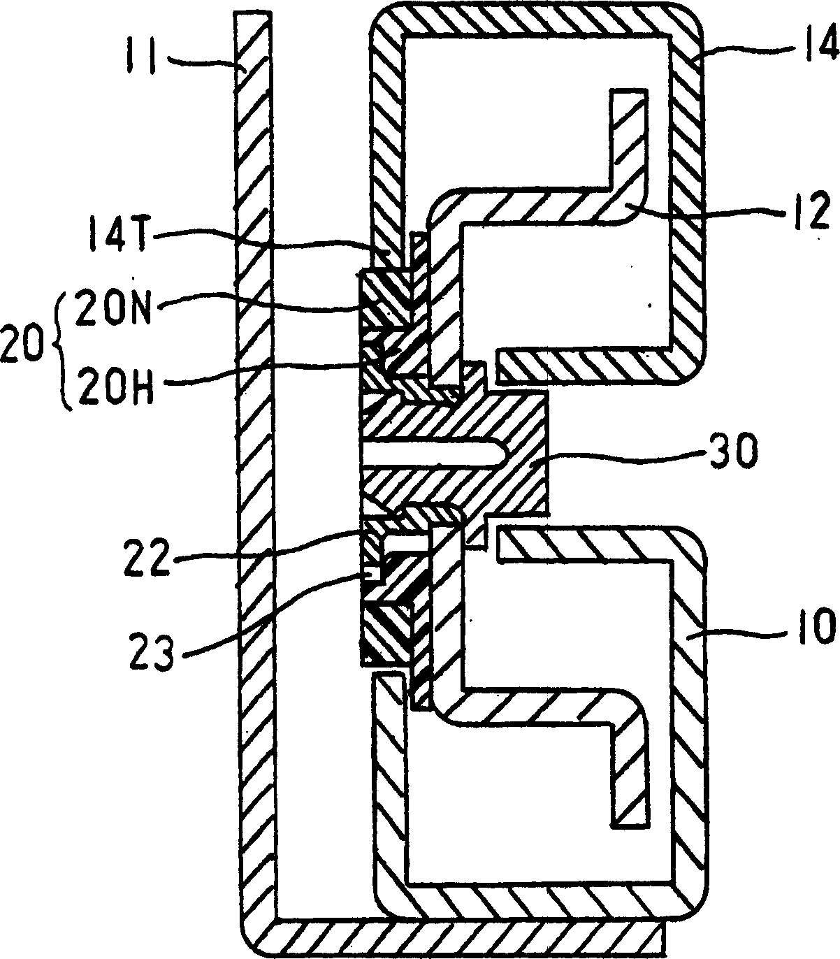 Double guide mechanism