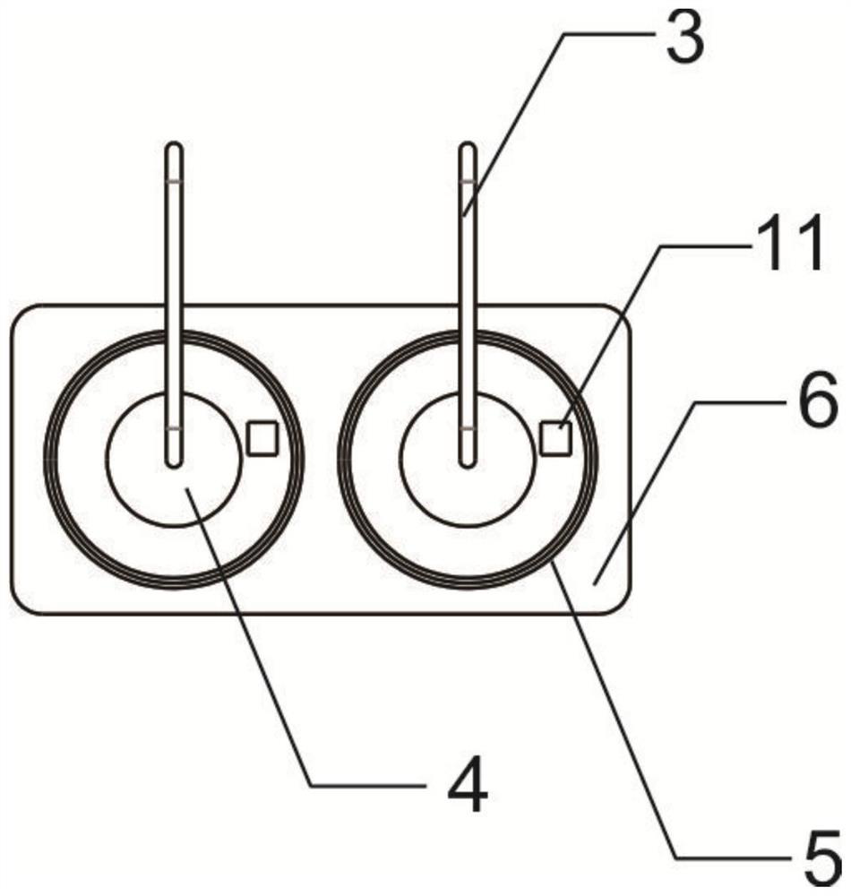 Arsenic-containing wastewater treatment device