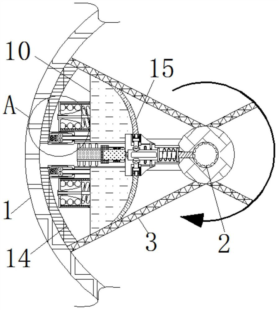 Intelligent detection equipment for internal flatness of wooden pipe fitting of circular furniture