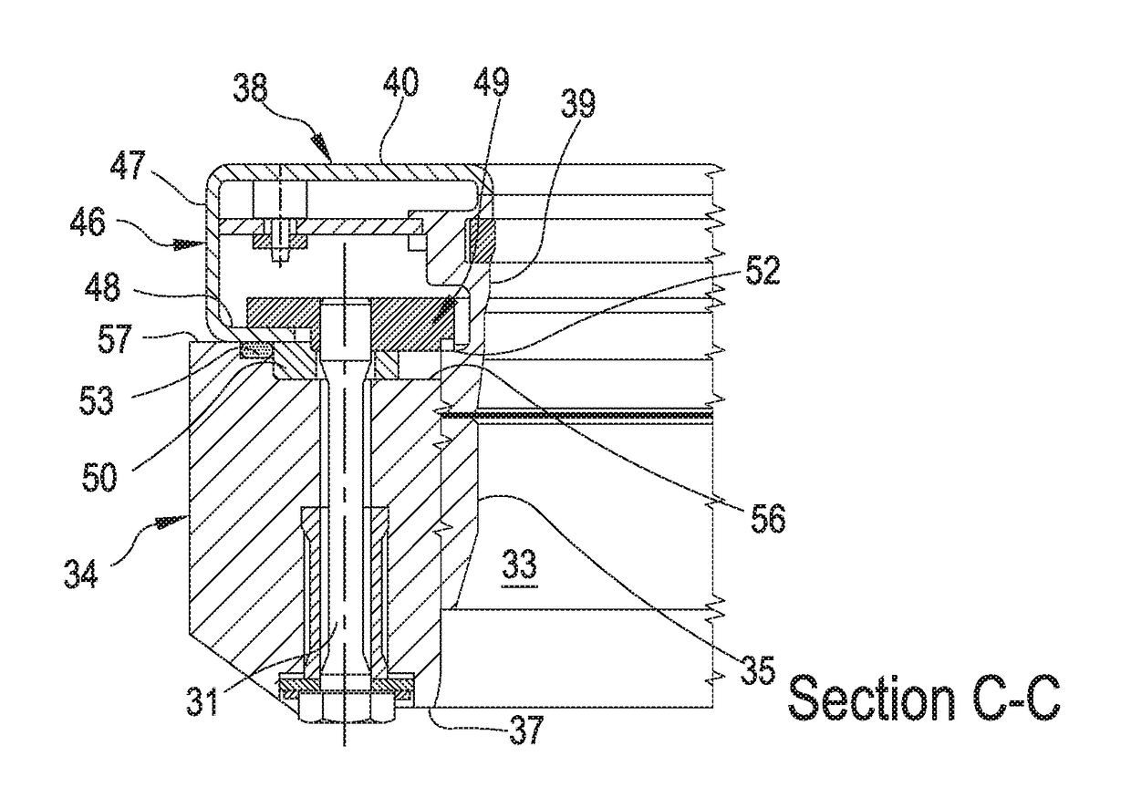 Combustor front assembly for a gas turbine