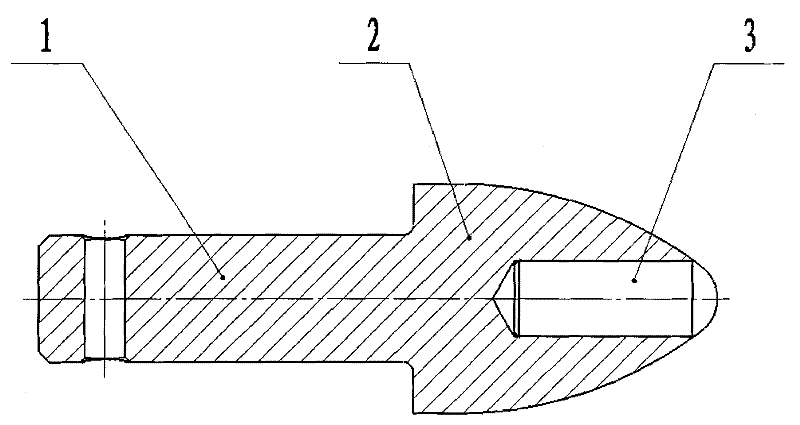 Wear-resistant alloy raking tooth for railway ballast-cleaning machines