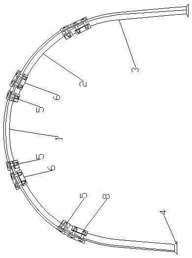 High-strength retractable bracket