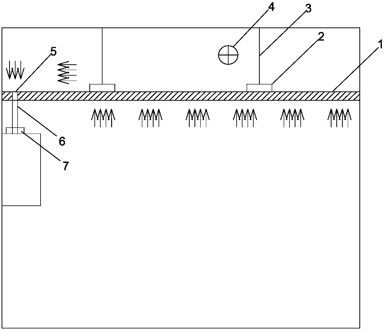 Air return system of central air conditioner and central air conditioner