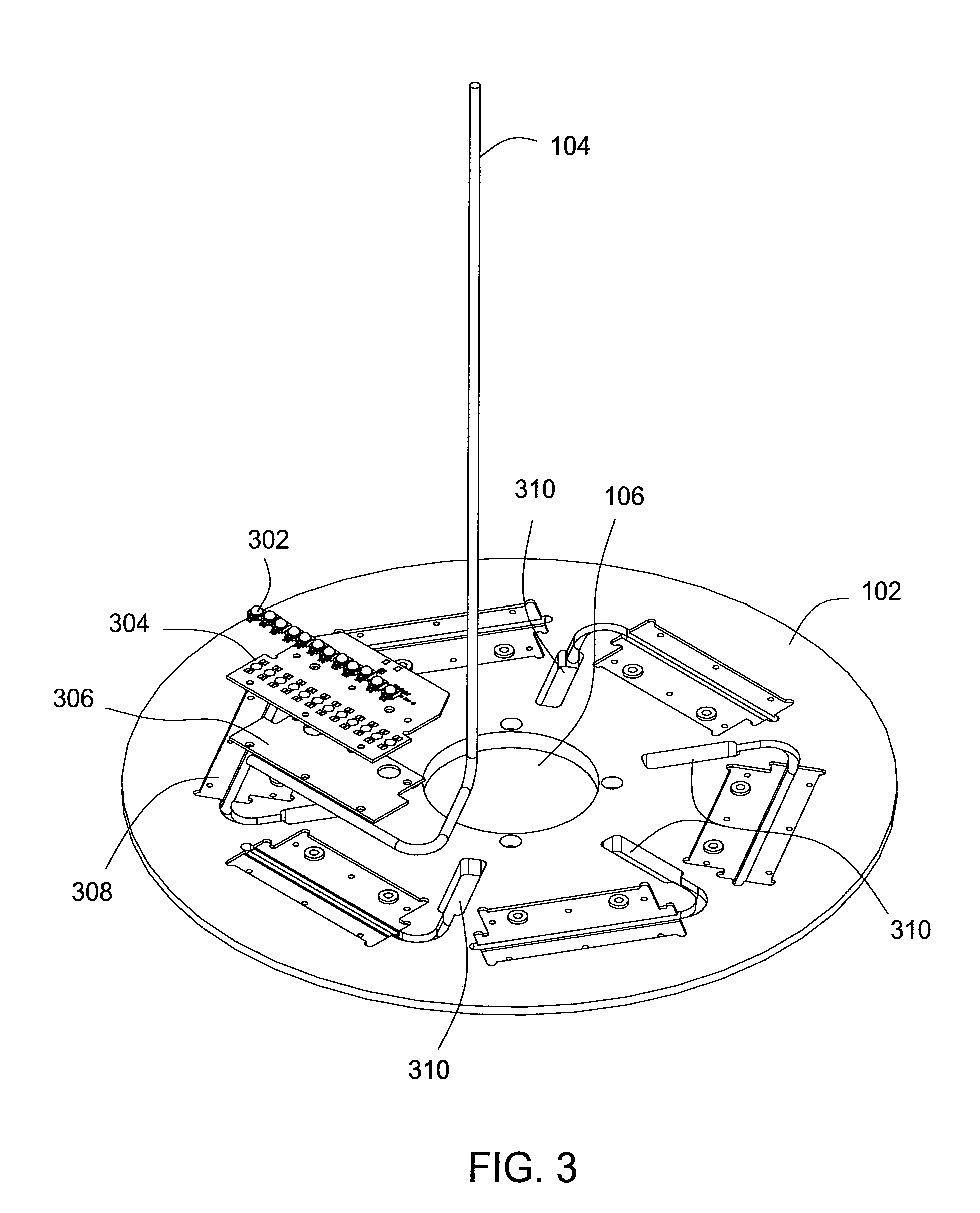 Apparatus for using heat pipes in controlling temperature of an LED light unit