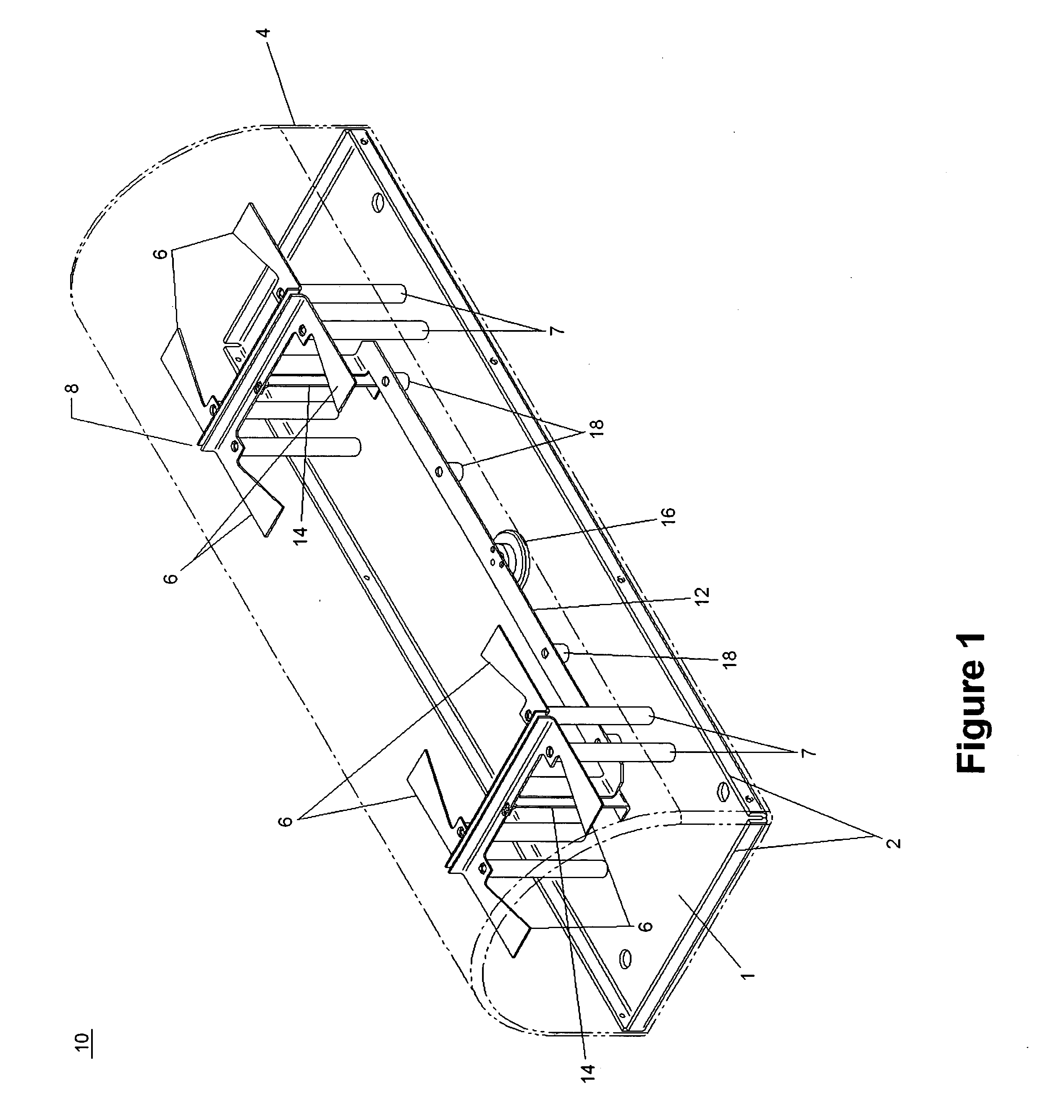 Vertically polarized panel antenna system and method