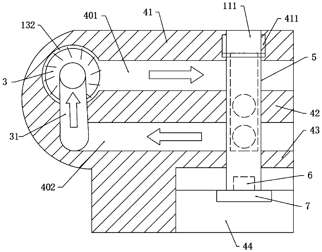 Electromagnetic braille display device