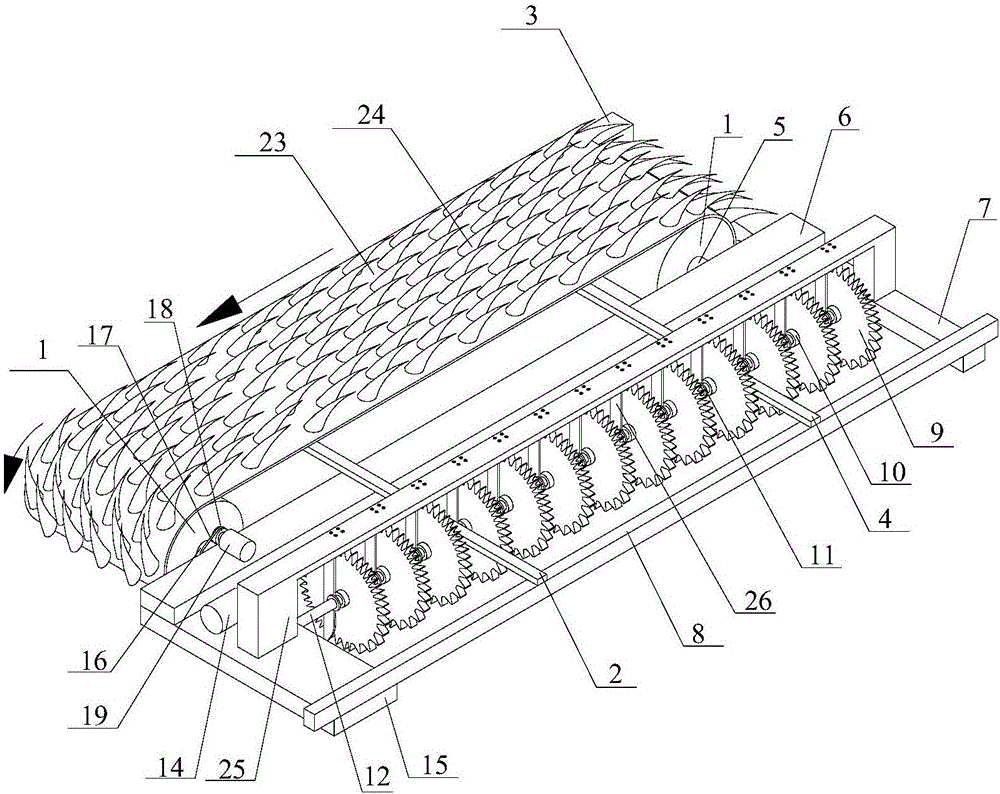 Rice transplanter assisted straw turnover device