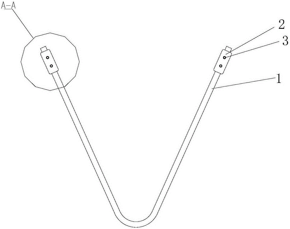 ACP1000 anti-vibration strip assembly and production method thereof