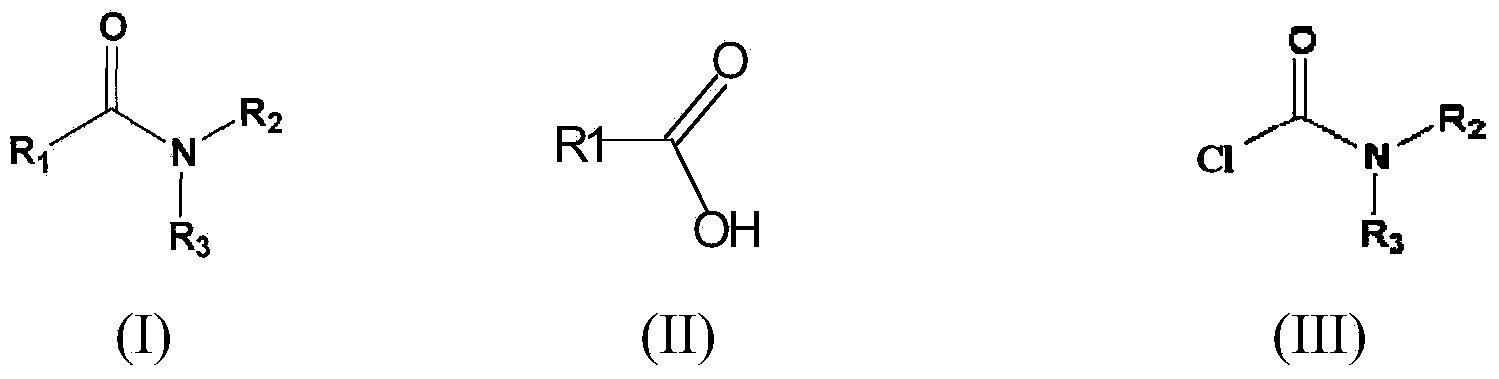 Process for preparation of n,n-di substituted carboxamides