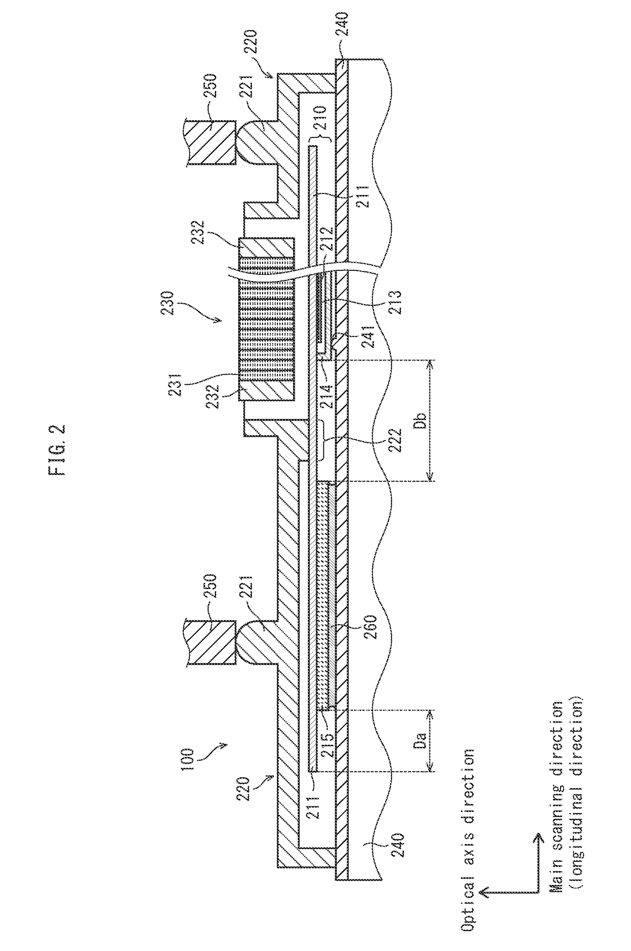 Optical print head and image forming device