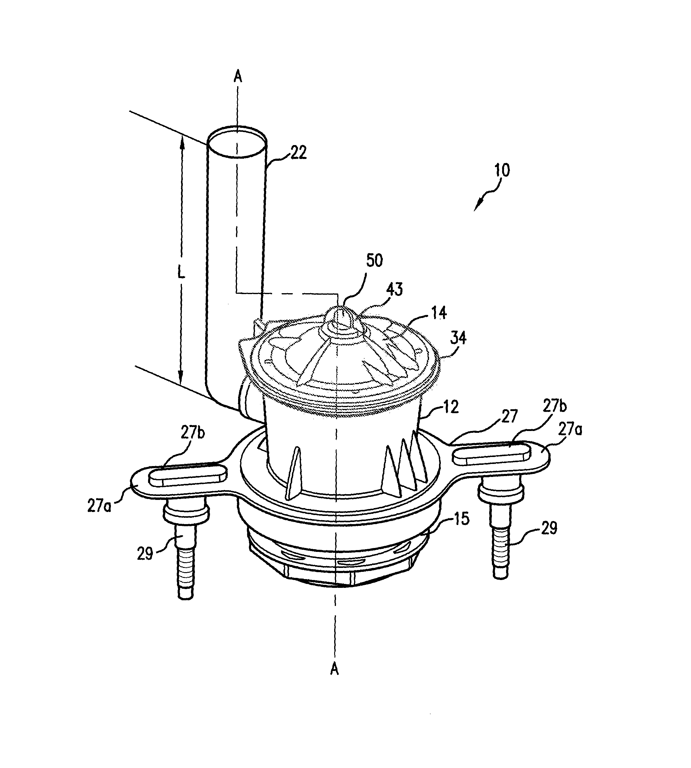 Limited volume high performance flush valve assembly