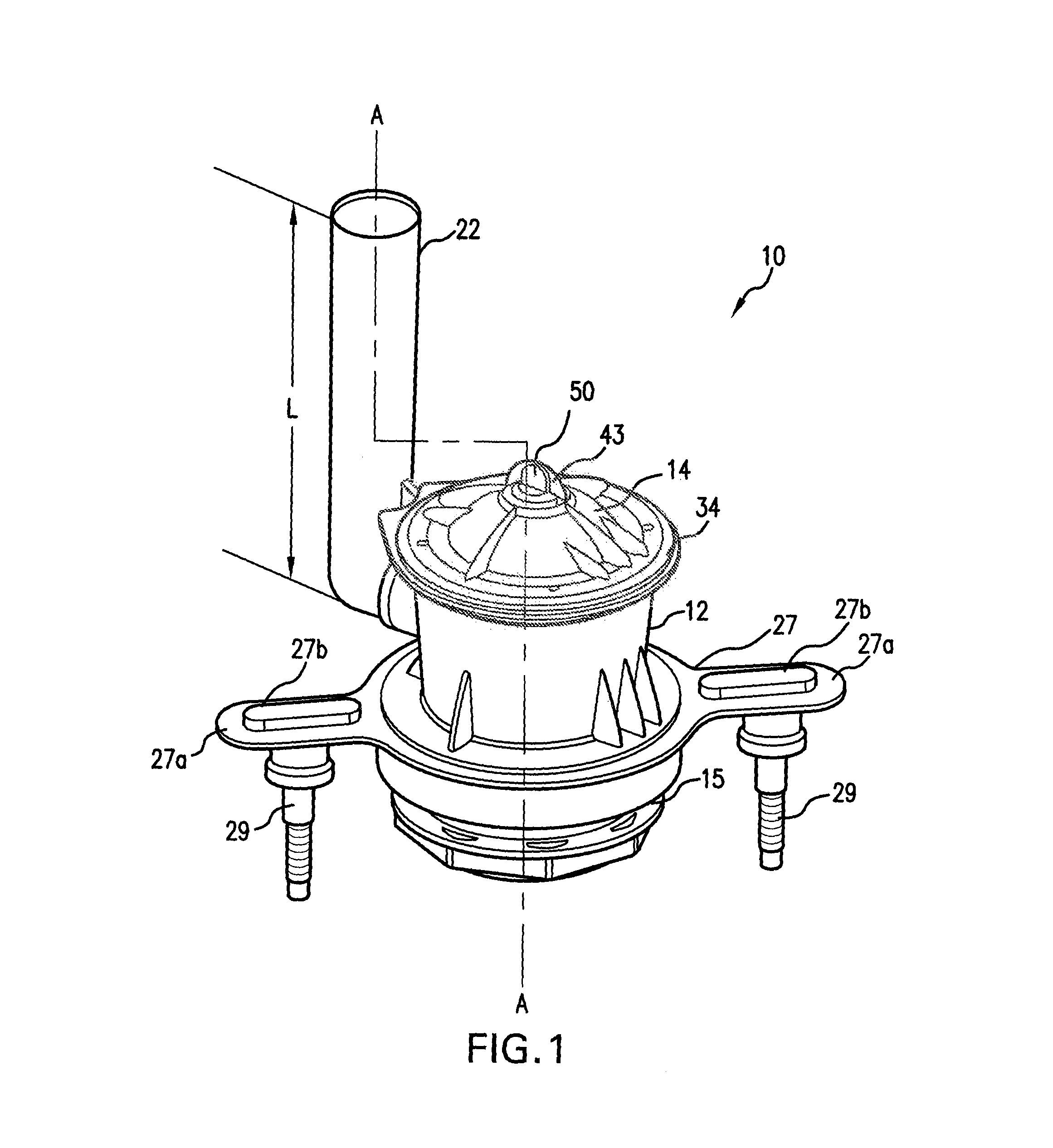 Limited volume high performance flush valve assembly