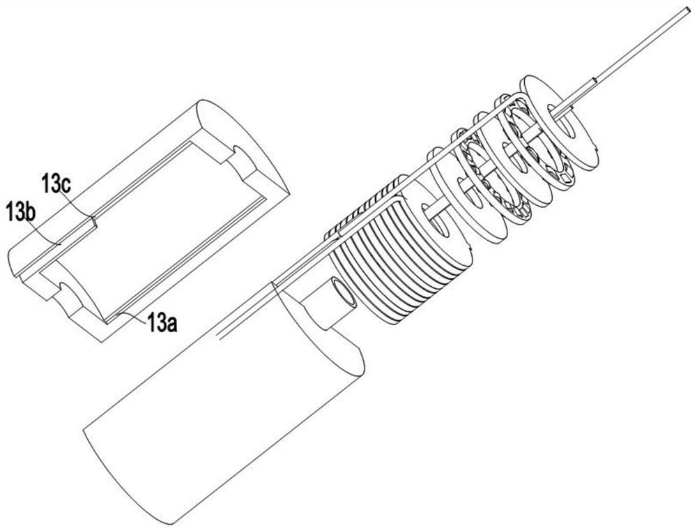 A flexible rolling element axial surface contact slip ring