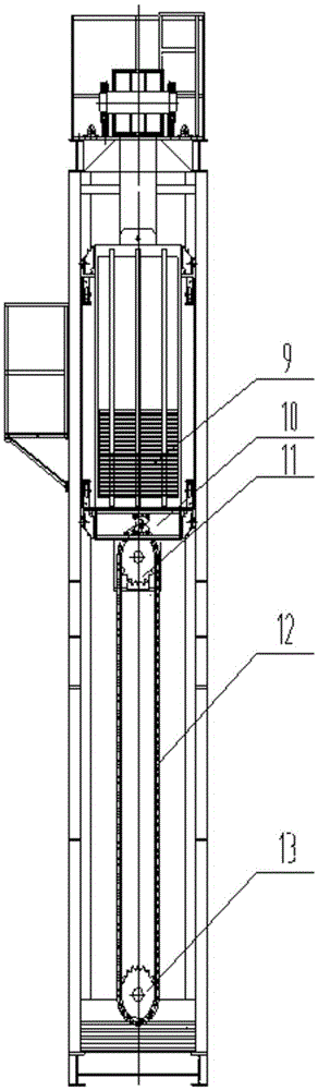 A tower type linear pumping unit