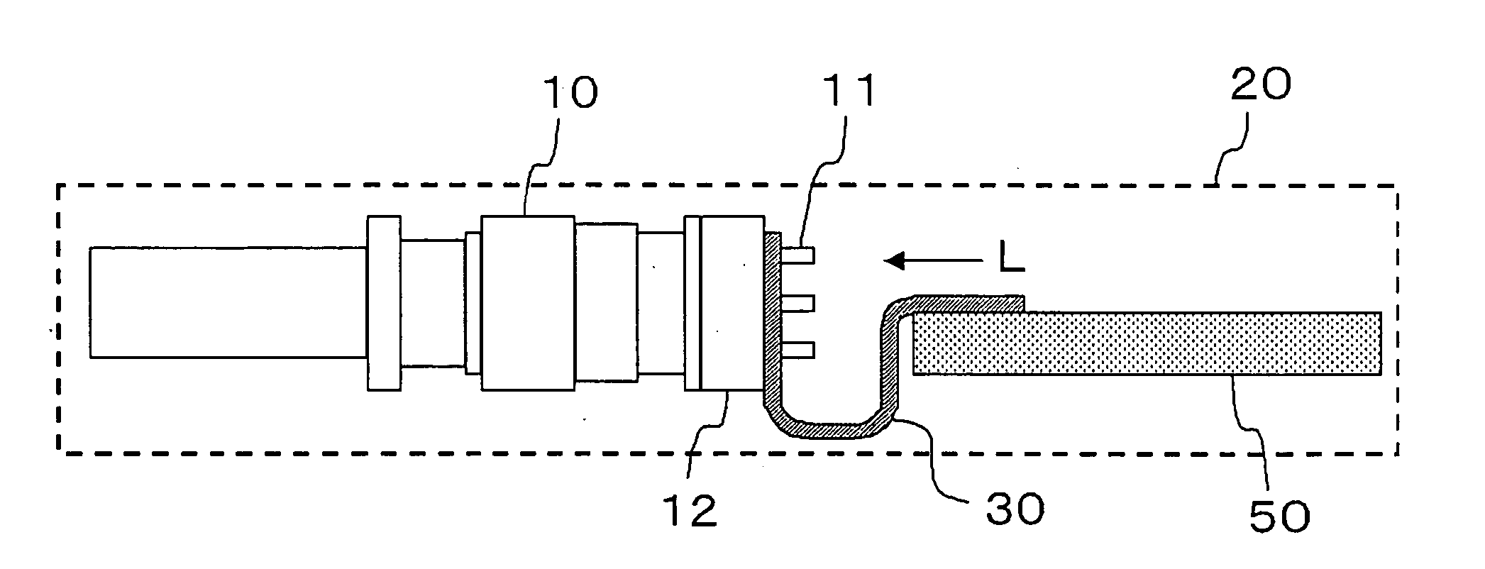 Optical module with flexible substrate