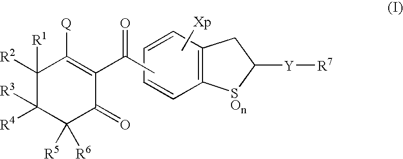 Benzothiophene derivatives and herbicidal compositions containing the same