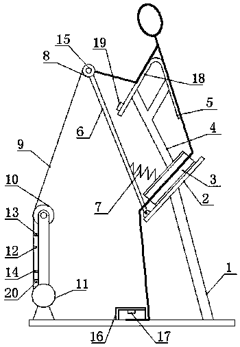 Biceps yielding training apparatus