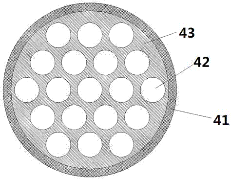 Porous current stabilizing device loop heat pipe