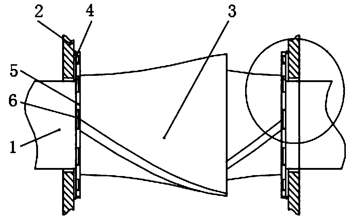 Rotor sealing structure of internal mixer