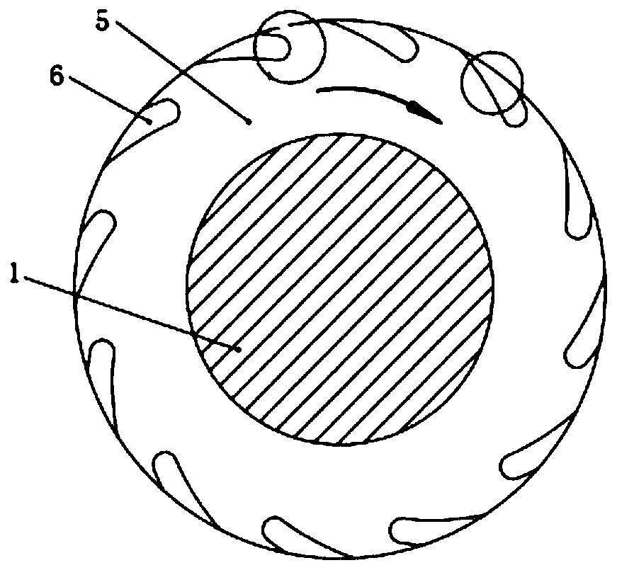 Rotor sealing structure of internal mixer