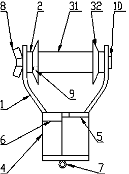 Binding device for overhead lead and stay wire