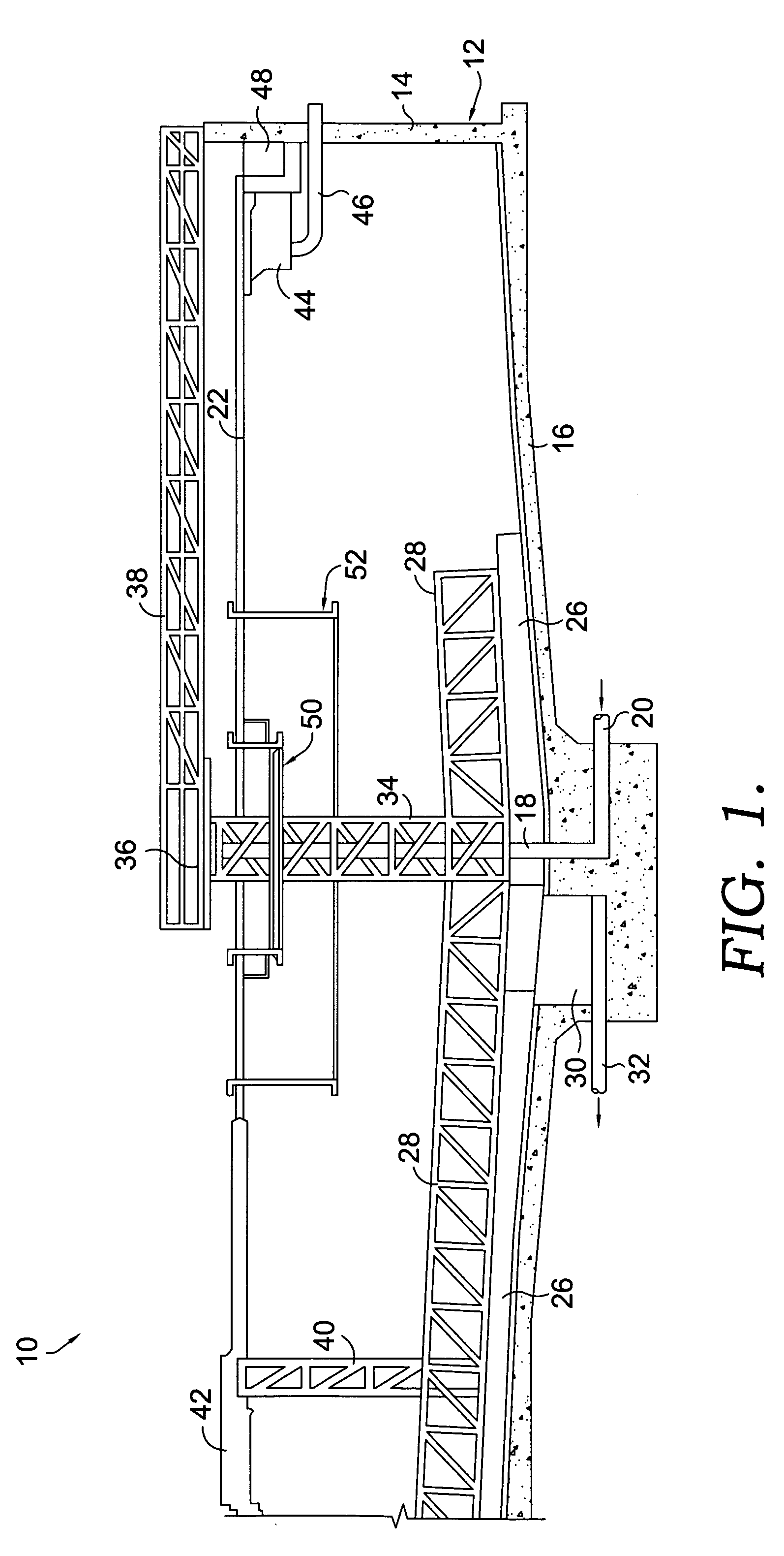 Inlet structure for clarifiers