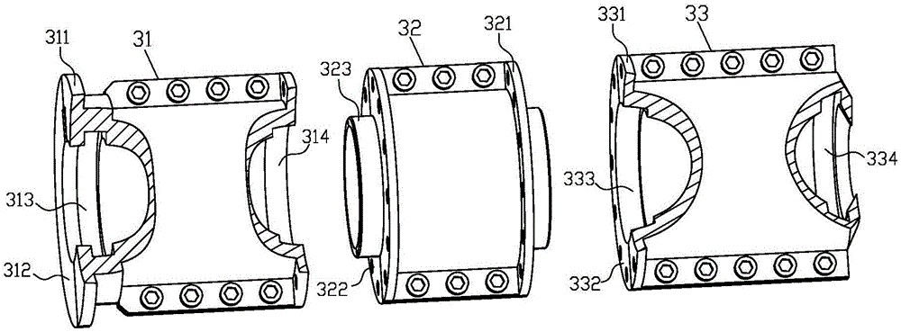 Detachable bolt anchoring characteristic test bench