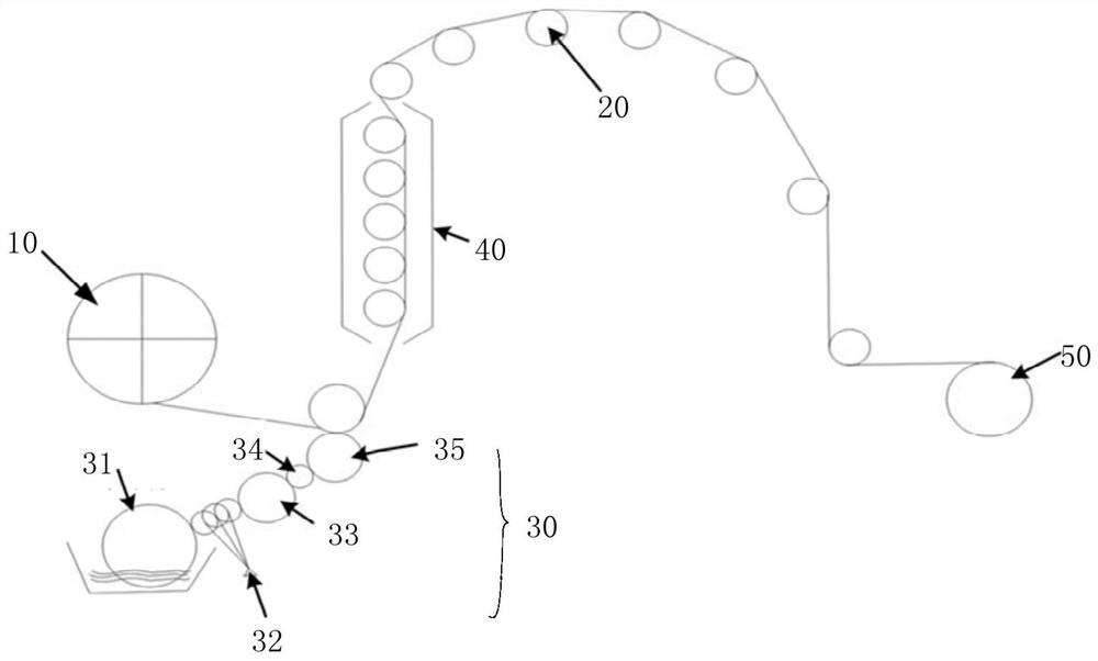 Water bucket swing roller water supplementing device for cigarettes and method thereof