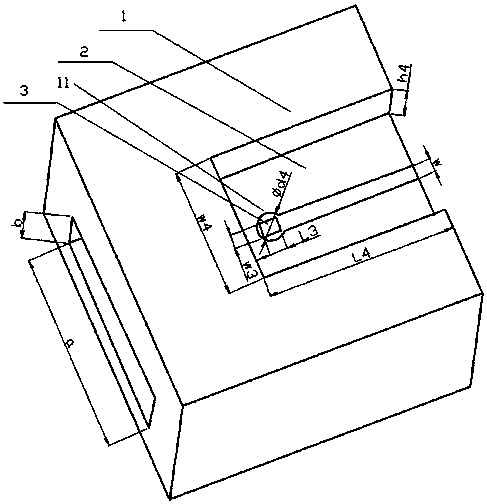 A waveguide and microwave transition circuit with adjustable working frequency