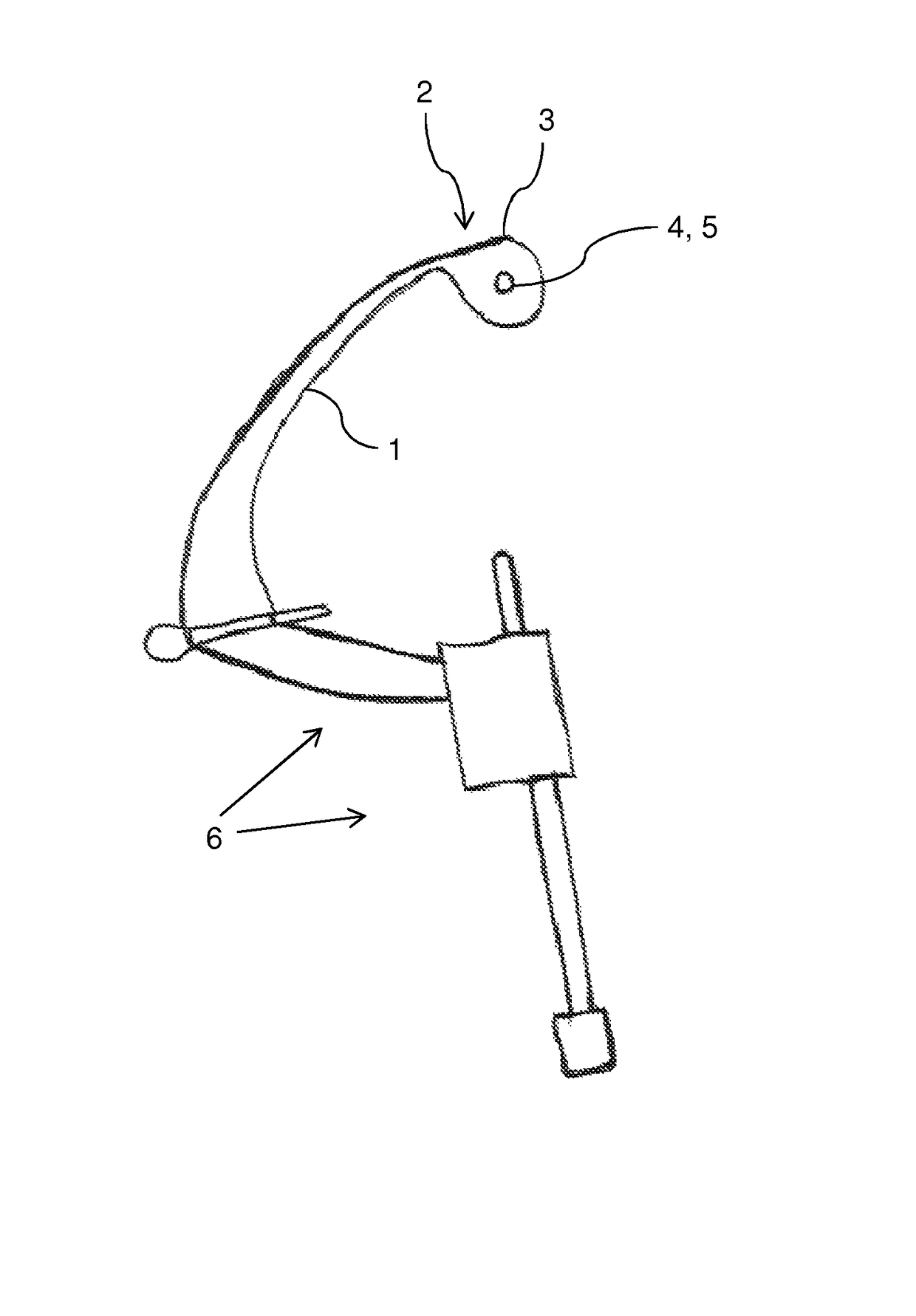 Device for placing bore channels when attaching artificial ligaments to the bone and method for producing a corresponding device