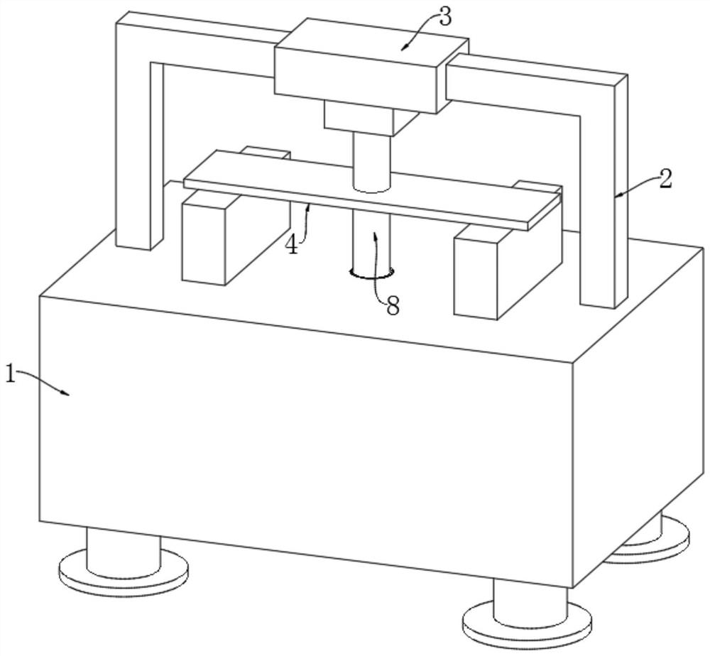 Sheet metal machining method for automatically polishing hole based on punching potential energy
