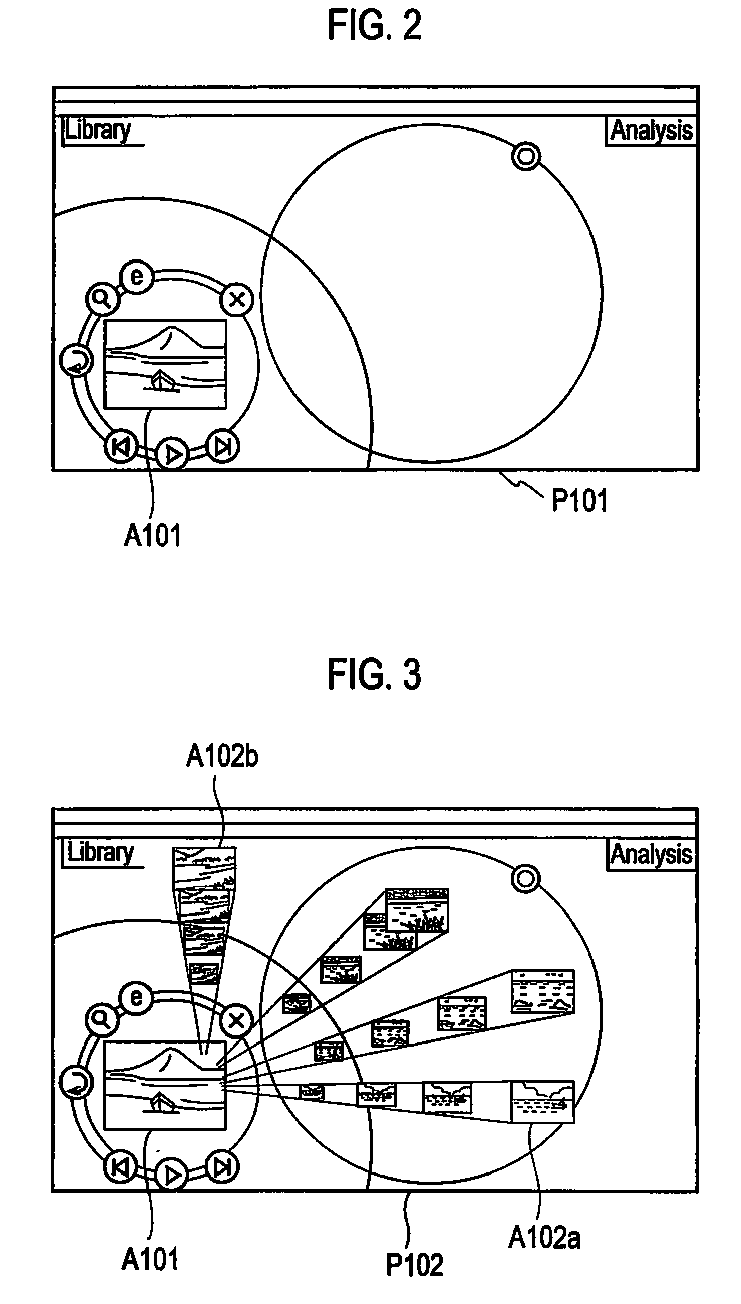 Moving image search device and moving image search program