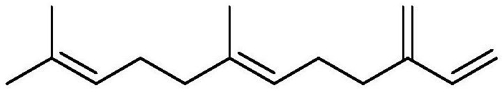 Catalytic system for farnesene coupling and squalane preparation method