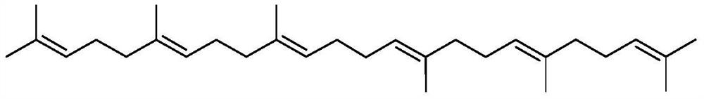 Catalytic system for farnesene coupling and squalane preparation method