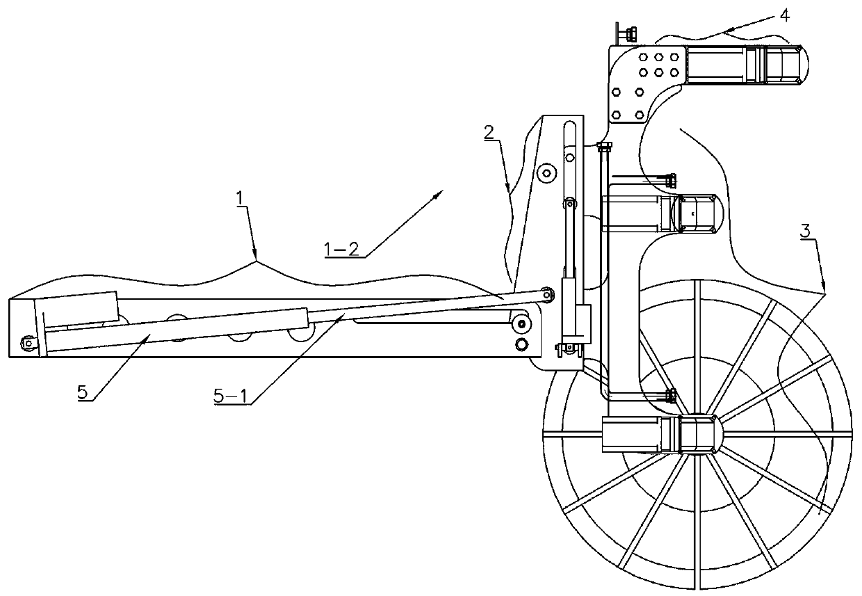 Road guardrail cleaning device