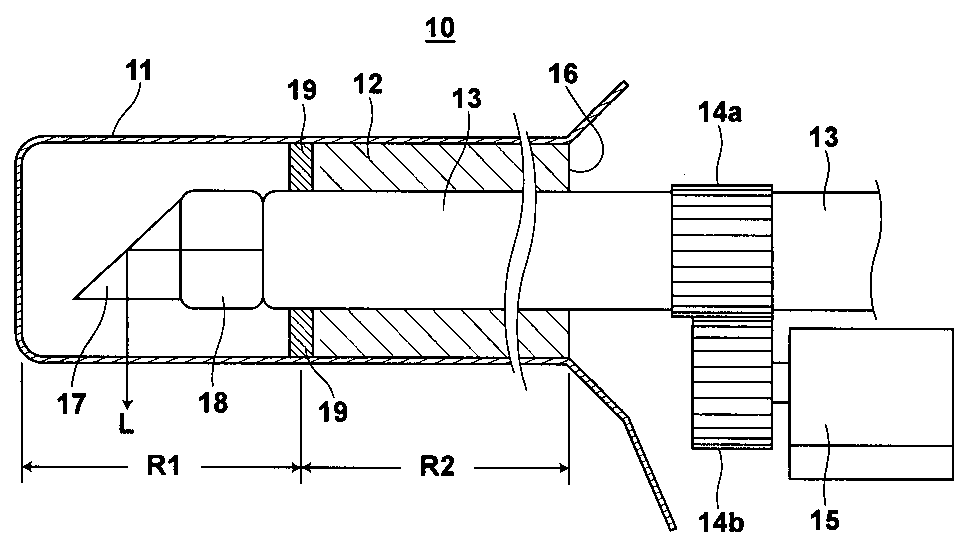 Probe and optical tomography system