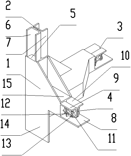 Beam-column connector and forming method, building frame structure and installation method