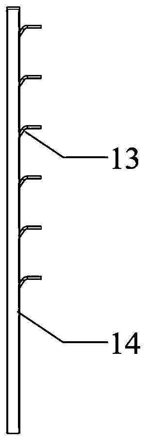 Pulsed tube bundle heat exchange assembly and fused salt heat storage tank thereof