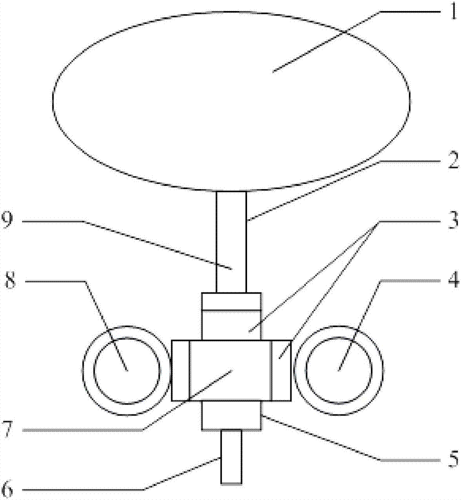 Aerial monitoring and identification method and device for migrating insects