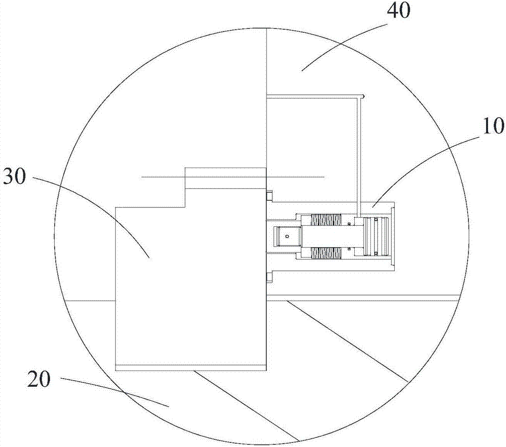 Limiting device and extruder